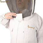 Modell-Beekeeping Outfits Beekeepings Cottoon NZ Overall-Bienen-Klagen 100% schützende