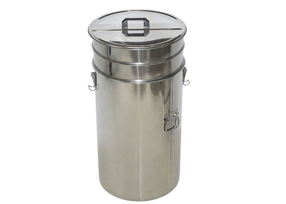 Dauerhafter Edelstahl Metallhonig-Behälter mit Filter des Honig-abfüllenden Behälters