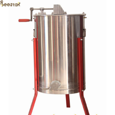 Bienenhonig mit 3 Rahmen, der Extraktionsmaschinen-Imkerei manuellen Edelstahl Honey Extractor verarbeitet