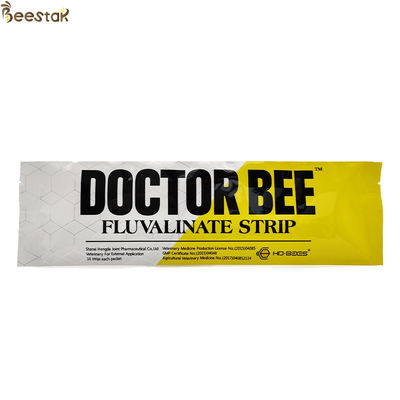 Bienen-Medizin Doktor-Bee (10 Streifen) gegen Varroa-Milbe Fluvalinate-Streifen
