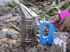 Europäischer elektrischer Bienenraucher, Größe L, für Bienenstock-Raucher