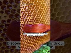 Dieser Honig hat eine goldene Farbe und beim Verzehr ein reichhaltiges, blumiges Aroma. Verpassen Sie ihn nicht.