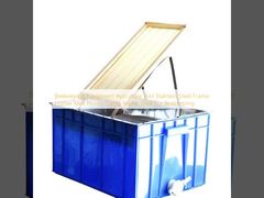 Bienenzuchtgeräte Bienenzuchtwerkzeug Edelstahl-Rahmenhalter Mini-Honigkamm-Rahmenregal für die Bienenzucht