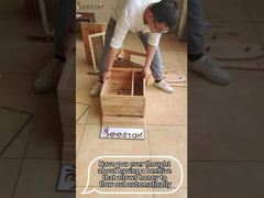 Langstroth Flow Bienenstock Bienenstock mit 7 Kunststoffrahmen Bienenstock und Rahmen für die Bienenzucht