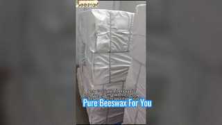 Wir produzieren ausschließlich 100 % reines Bienenwachs, das seit langem sehr gefragt ist und sich weiterhin gut verkauft