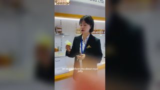 Gelée Royale, das auf dem Ausstellungsgelände Pure Royal Jelly Organic Health beliebt war,