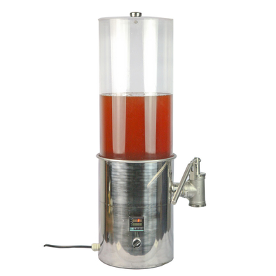 kaufen Transparenter Heiz-Edelstahl Honey Tank With Heater Honey Settlers 29L on-line-Fertigung