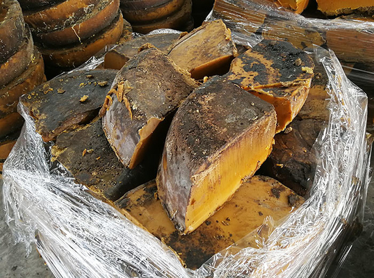 kaufen 100% ordnen reine rohe Bienenwachs-Nahrungsmittelkosmetik unverarbeitetes reines natürliches grobes Bienenwachs on-line-Fertigung