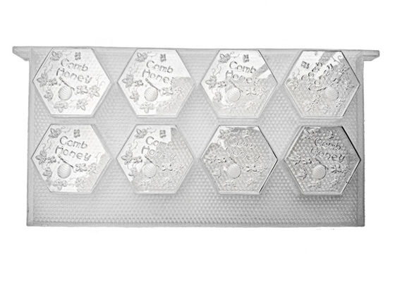 kaufen Großhandels- Hexagon formte Plastik-Honey Storage Foundation Honey Comb-Felder für Imkerei on-line-Fertigung