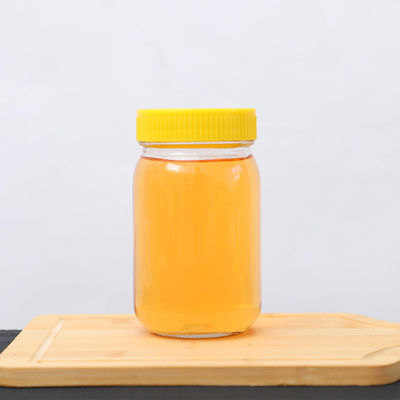 kaufen Hochwertige Honigflasche und Löffel Oktagonale Glasflasche 375 ml 750 ml on-line-Fertigung