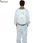 S-XXL lüftete Bienen-Jacke mit rundem Schleier-Imkerei-Anzugs-Bienen-Wächter-Baumwollanzug