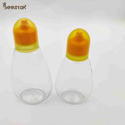 kaufen 250ml 350ml 500ml Honey Jar And Spoon Plastic leerer Honey Bottles für Honigspeicher on-line-Fertigung