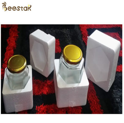 kaufen Luftpolsterfolie 180ml 280ml 380ml für transparenten Honey Glass Jar on-line-Fertigung