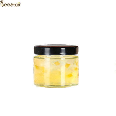 kaufen stau-Glas-Honey Glass Bottles In Stock-Biene Honey Glass Jar großer Öffnung 25ml 50ml Glas on-line-Fertigung