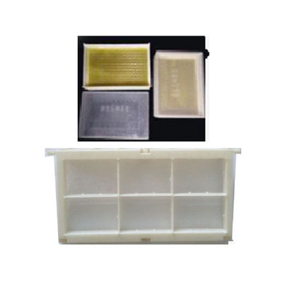 kaufen Plastikkamm-Honey Boxes With Comb Honey-Rahmen der imkerei-Ausrüstungs-6 oder 12 on-line-Fertigung