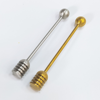 Edelstahl-Silber und goldene Honey Splash Bar Beekeeping Honey-Werkzeuge für Honig