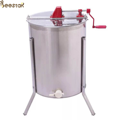 4 Edelstahl Honey Extractor With Metal Stand des Spant-201, Tor und Deckel-Handbuch
