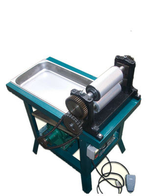 Elektrische Embossing Bienenwachs Press Kamm Emboss Gebraucht Bienenzucht Ausrüstung Aluminiumlegierung Roller Embosser Bienenwachs Fundament Maschine