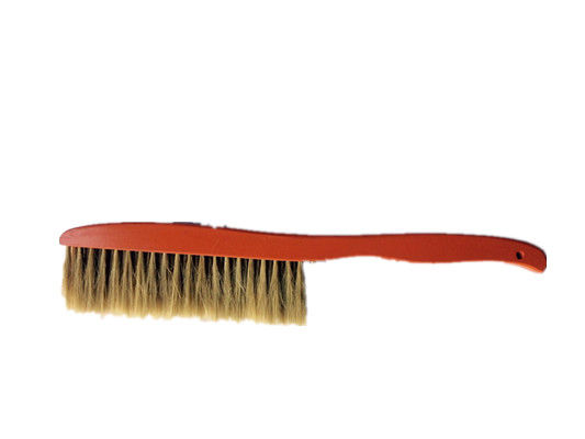 Rote Reihen-Bienen-Bürsten-Borste des Malerei-Holzgriff-drei