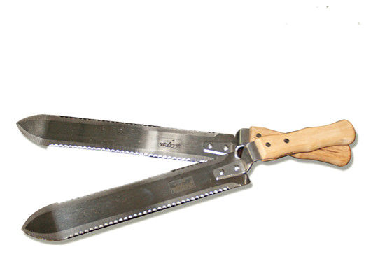 Dauerhafter Honey Uncapping Equipment Stainless Steel, der Messer mit Holzgriff die Mütze abnimmt