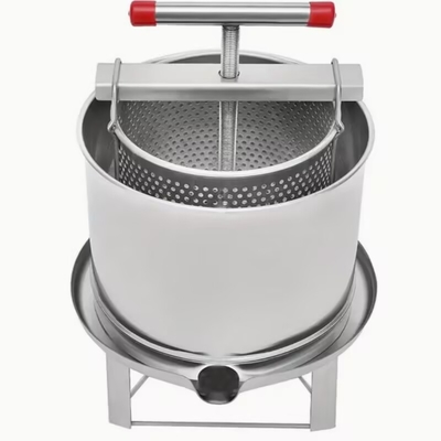 Edelstahl Honigpresse / Bienenwachspresse für die Bienenzucht Maschine mit Heizfunktion