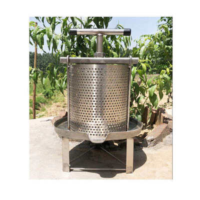 Handbuch 17L Kapazität 304 Edelstahl Honigwachspresser für die Bienenzucht mit 28*27cm Größe