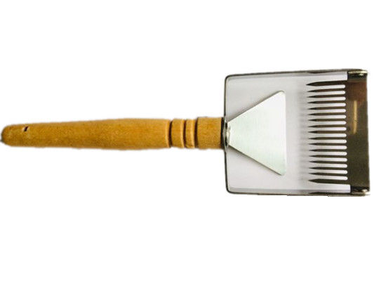 Beehive Brush Honig Entkappung Werkzeuge 17 Nadeln Holzgriff Entkappung Gabel Sonderangebot