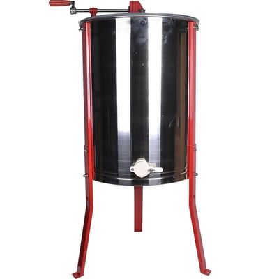 Spant 304 der hohen Qualität 4 rostfreie manuelle Stellgeschwindigkeit Metel Honey Extractor With Legs And