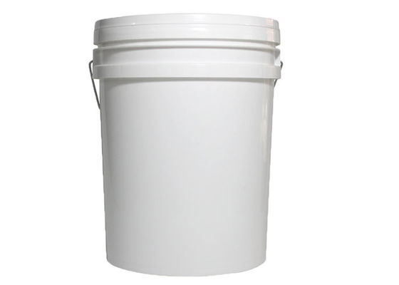 eimer-Behälter 20L Plastikgelbe und weiße Farbohne Honey Gate
