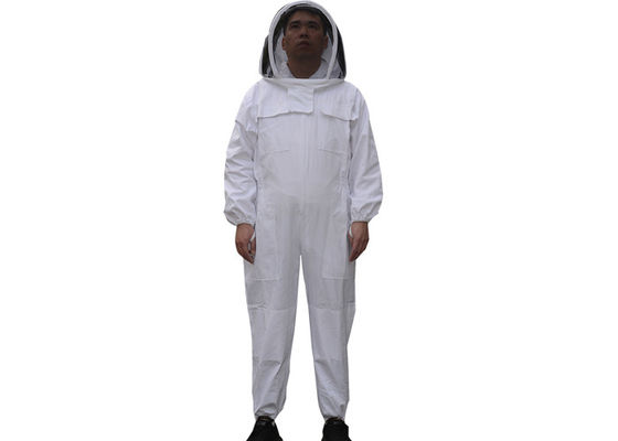 Baumwolle und Terylene-Imkerei-Schutzanzug mit Fencil-Schleier