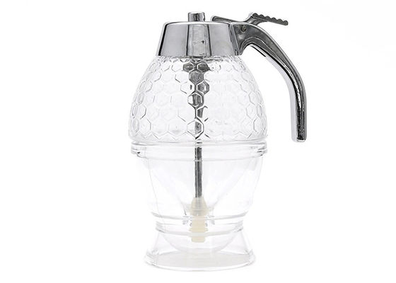 Großhandels-transparentes Glashoney dispenser-Honigglas des sirup-200ml