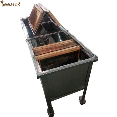 Edelstahl-Bienenstock-Rahmen-Regal, das Honey Tank Beekeeping Equipments Honey-Kamm-Regal die Mütze abnimmt
