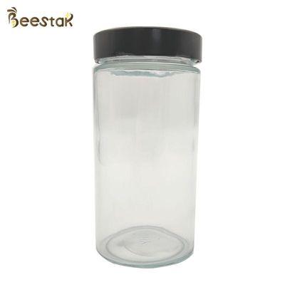 Glas-leere Honey Jars Transparent Glass Honey Behälter 1000ML