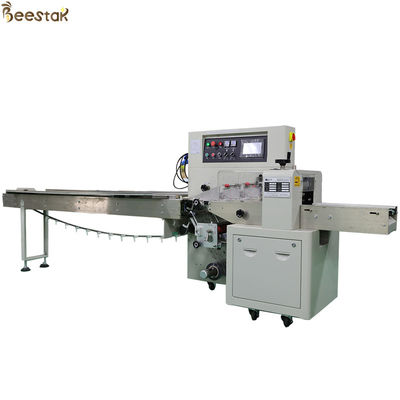 Kissen-Taschen-Brot-Keks-Süßigkeit seifen Verpackungsmaschine-Schokoladen-Löffel Honey Filling Machine ein