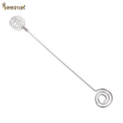 Nahrungsmittelgrad-Edelstahl-Honey Dipper With Unique Spiral-Entwurf Honey Spoon Stick